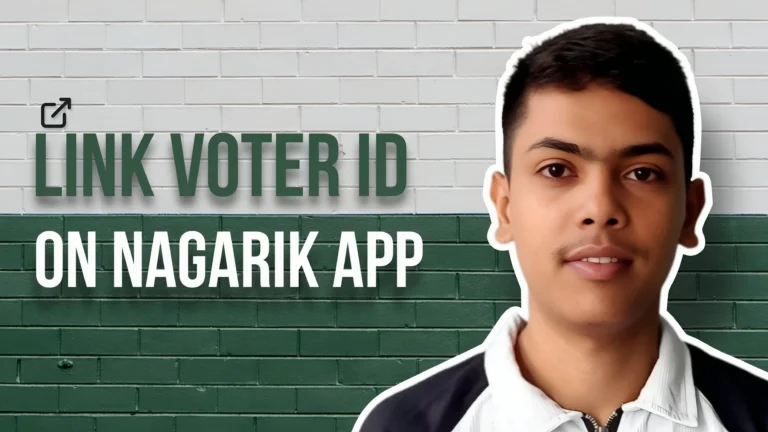 Link Voter ID Card Nagarik App